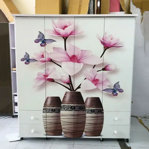 Tủ nhựa Đài loan 4 cánh 3D