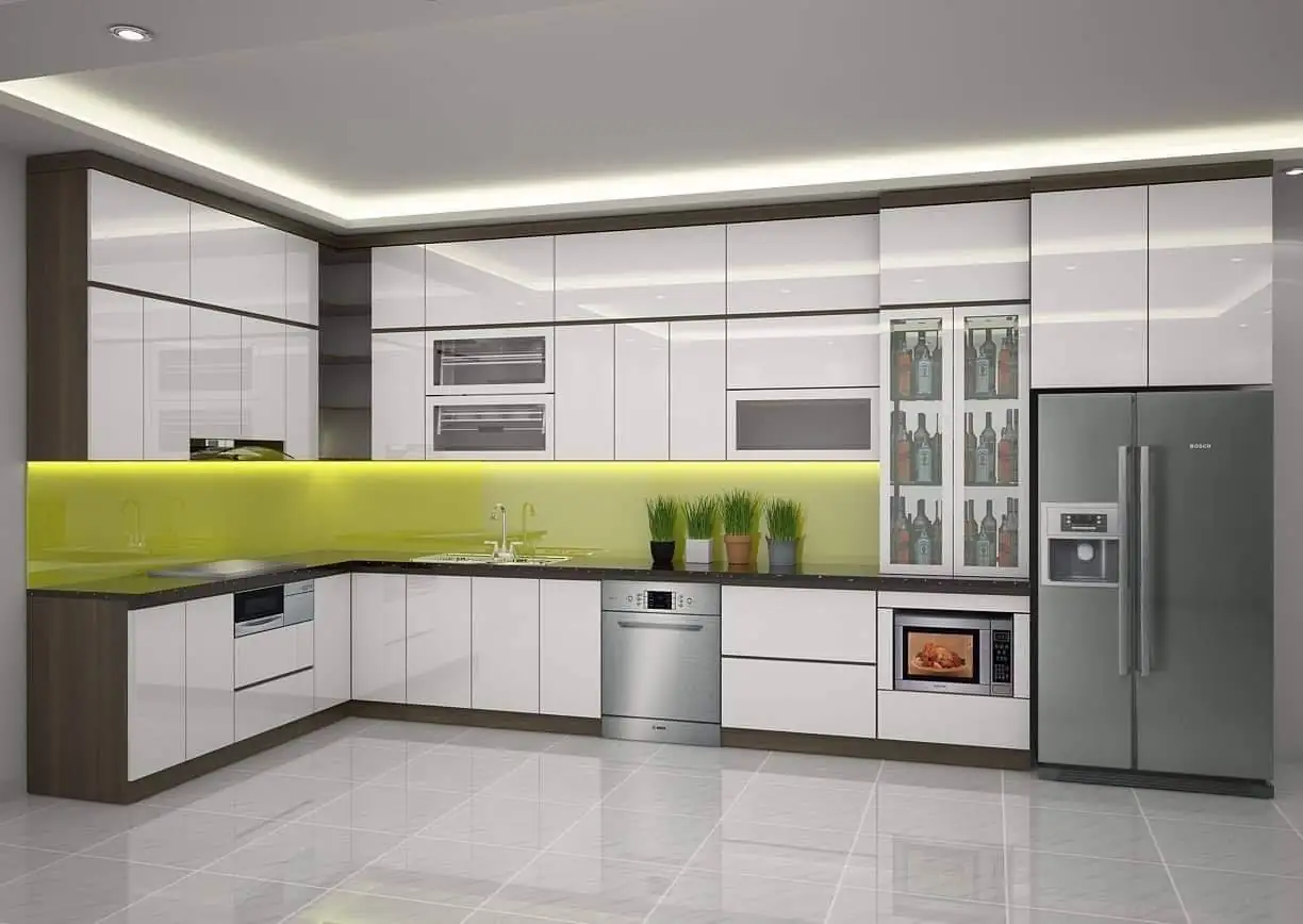 Tủ Bếp Nhựa Picomat Cao Cấp - Thiết Kế Hiện Đại | Nội Thất Quốc Tiến